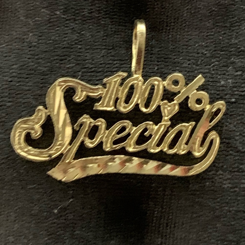 14Kt Gold. 100% Special Pendant